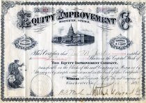 Equity stock certificate 2
